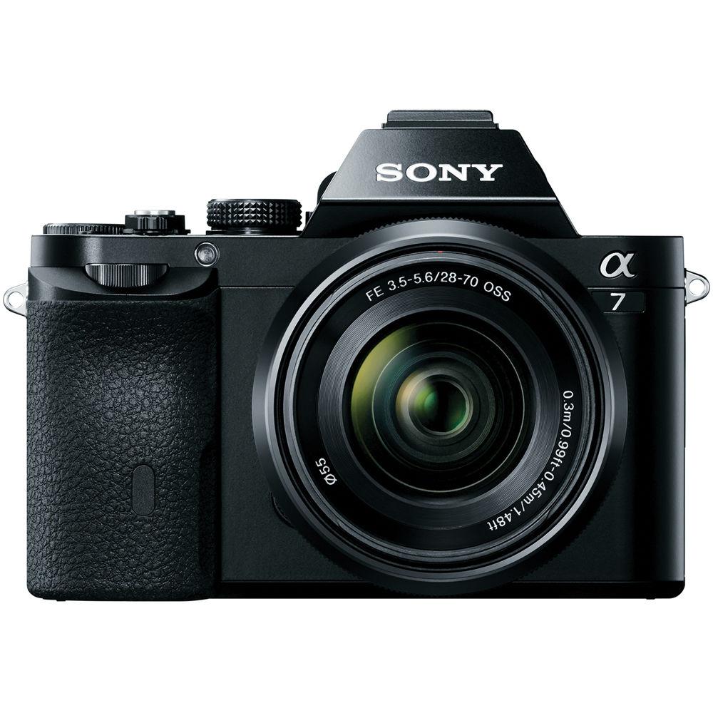 Sony Alpha a7 Mirrorless Digital Camera with FE 28-70mm f 3.5-5.6 OSS Lens