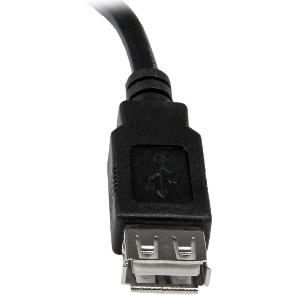 StarTech Male to Female USB 2.0 Extension Adapter Cable A to A
