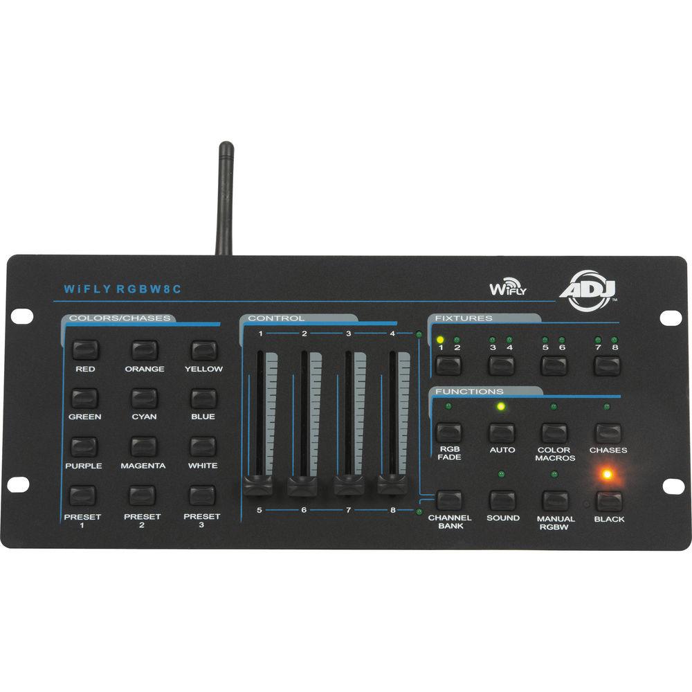 American DJ WiFly RGBW8C DMX Wireless Controller