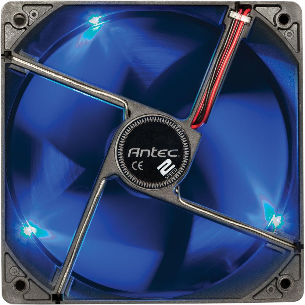Antec TwoCool 120mm Blue Cooling Fan, Antec, TwoCool, 120mm, Blue, Cooling, Fan