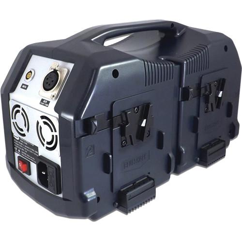 BLUESHAPE 4-Channel Charger & Monitoring Utility for V-Mount Lithium-Ion Batteries