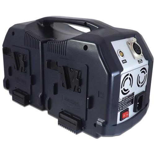 BLUESHAPE 4-Channel Charger & Monitoring Utility for V-Mount Lithium-Ion Batteries