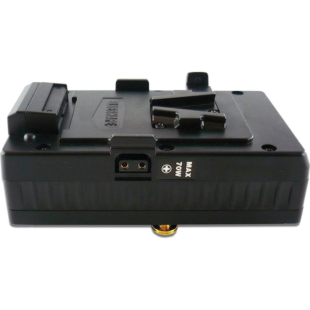 BLUESHAPE Gold-Mount to V-Mount Hot Swap Adapter