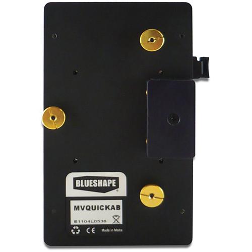 BLUESHAPE Gold-Mount to V-Mount Hot Swap Adapter