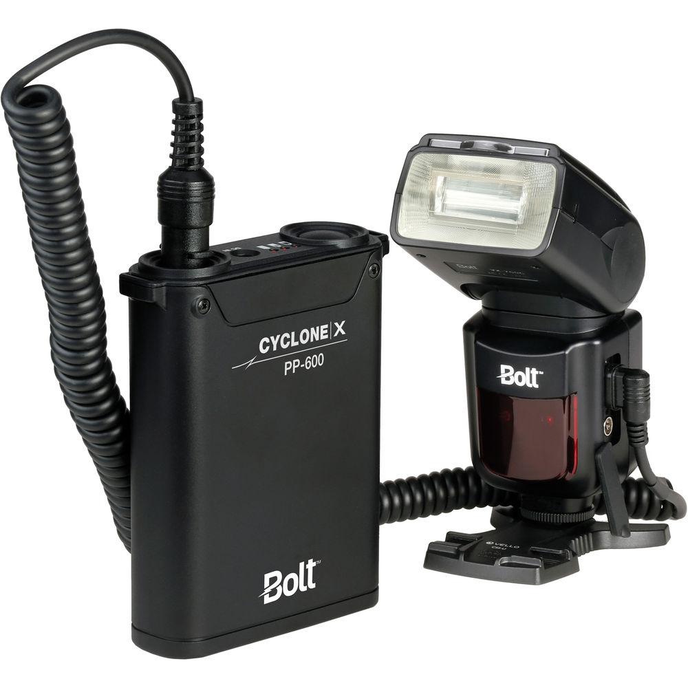 Bolt Cyclone X PP-600 Compact Power Pack for Portable Flashes