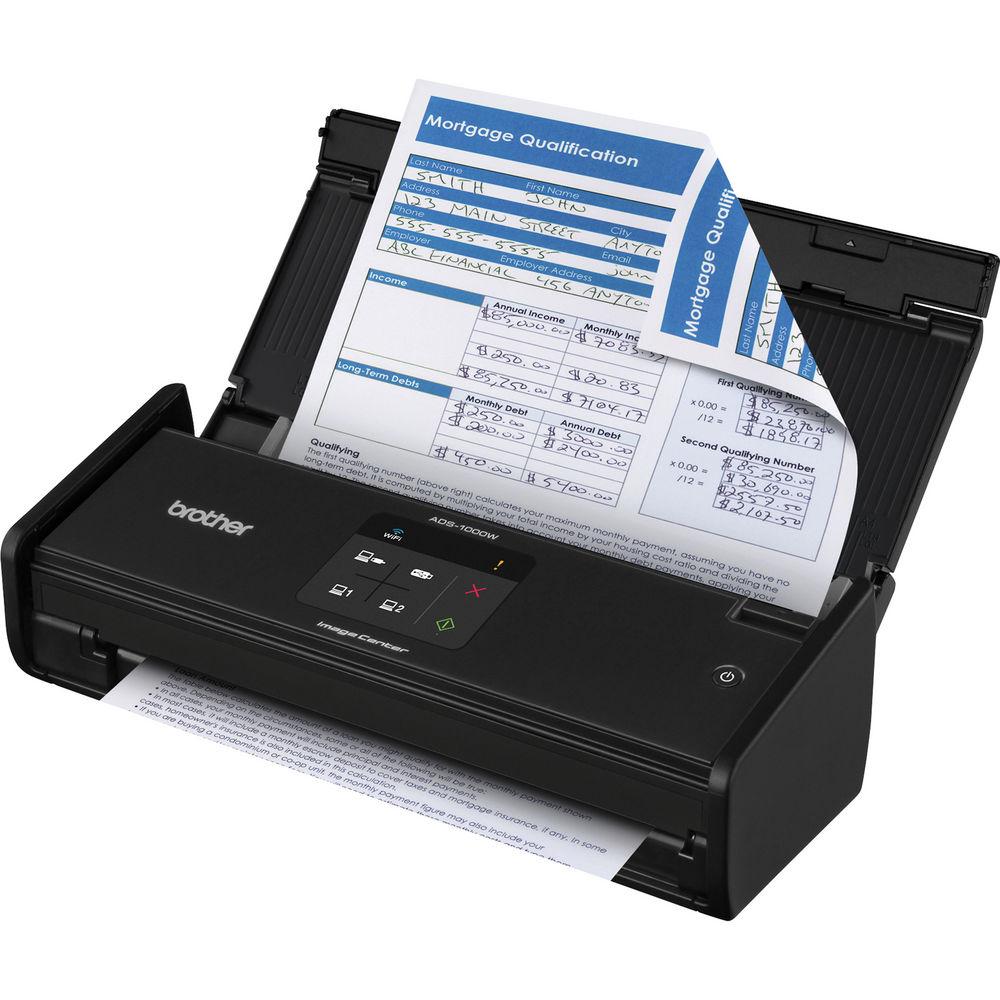 Brother ADS-1000w Wireless Document Scanner