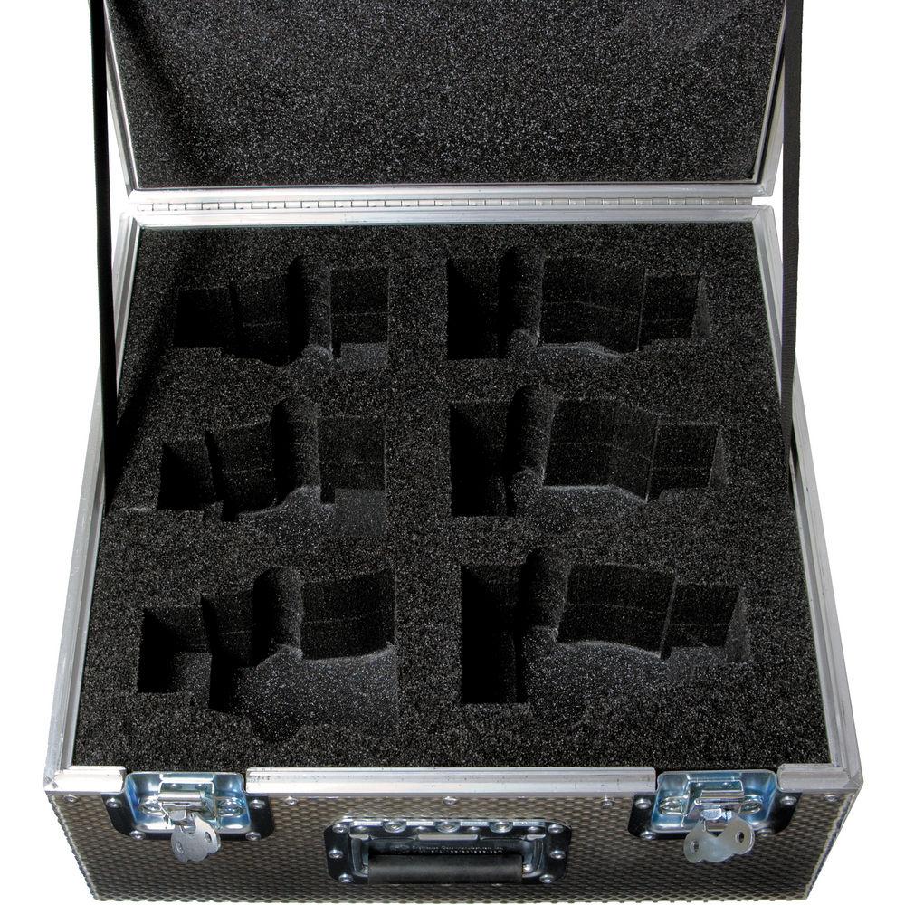 Cooke Aluminum Carrying Case for 6 miniS4 i Lenses: 18, 25, 32, 50, 75, 100mm