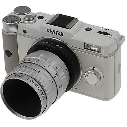 FotodioX Adapter for C-Mount Lenses to Pentax Q Mount Mirrorless Cameras