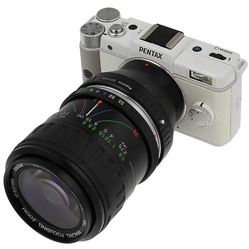 FotodioX Adapter for Contax-Yashica Lenses to Pentax Q Mount Mirrorless Cameras