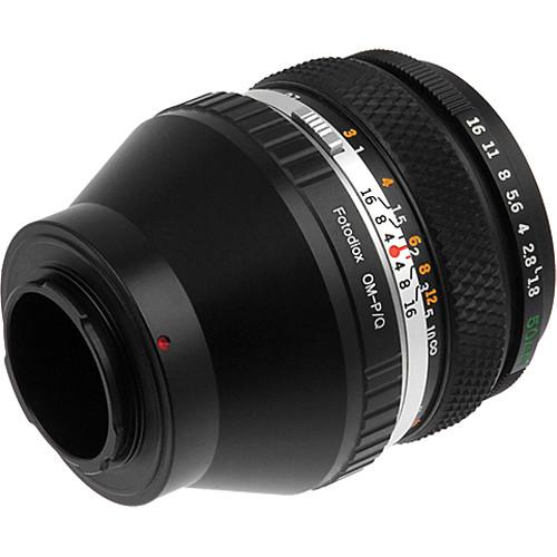 FotodioX Adapter for Olympus OM Zuiko Lenses to Pentax Q Mount Mirrorless Cameras