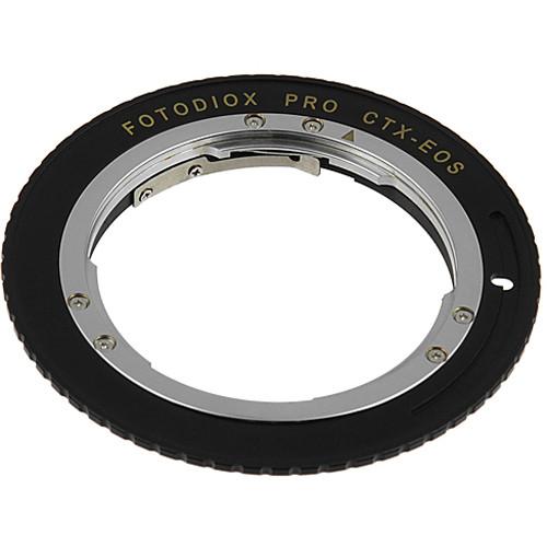 FotodioX Pro Lens Mount Adapter for Contax Yashica Lens to Canon EF-Mount Camera with Dandelion Focus Confirmation Chip