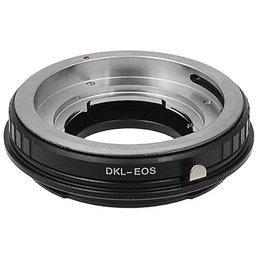 FotodioX Pro Lens Mount Adapter for DKL Lens to Canon EF-Mount Camera