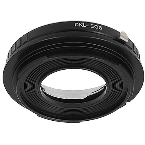 FotodioX Pro Lens Mount Adapter for DKL Lens to Canon EF-Mount Camera