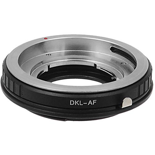 FotodioX Pro Lens Mount Adapter for DKL Lens to Sony A Mount Camera