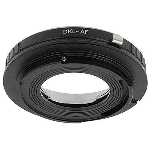 FotodioX Pro Lens Mount Adapter for DKL Lens to Sony A Mount Camera