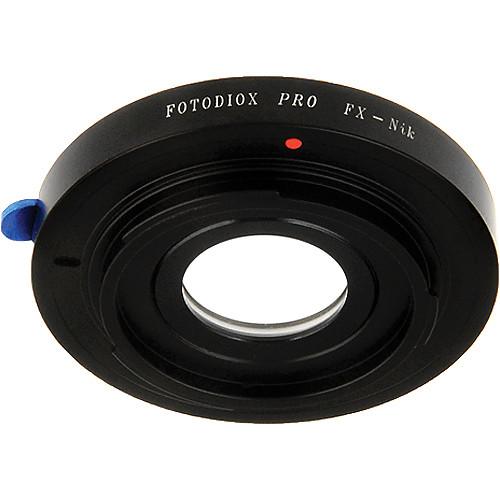 FotodioX Pro Lens Mount Adapter for Fujica X Lens to Nikon F Mount Camera