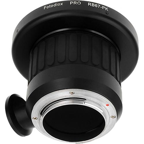 FotodioX Pro Lens Mount Adapter for Mamiya RB67 Lens to Pentax K Mount Camera