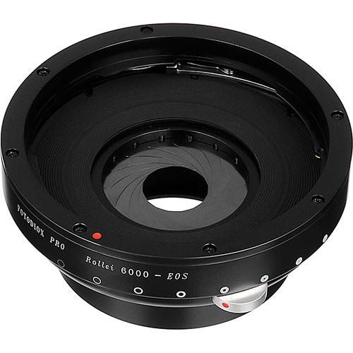 FotodioX Pro Lens Mount Adapter for Rollei 6000 Lens to Canon EF-Mount Camera
