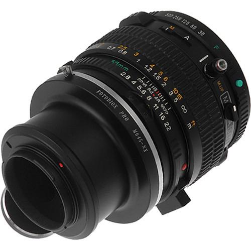 FotodioX Pro Mamiya 645 Lens to Samsung NX-Mount Camera Adapter with Tripod Mount