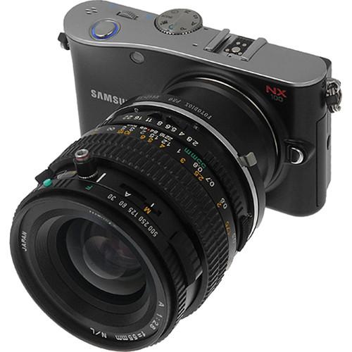 FotodioX Pro Mamiya 645 Lens to Samsung NX-Mount Camera Adapter with Tripod Mount