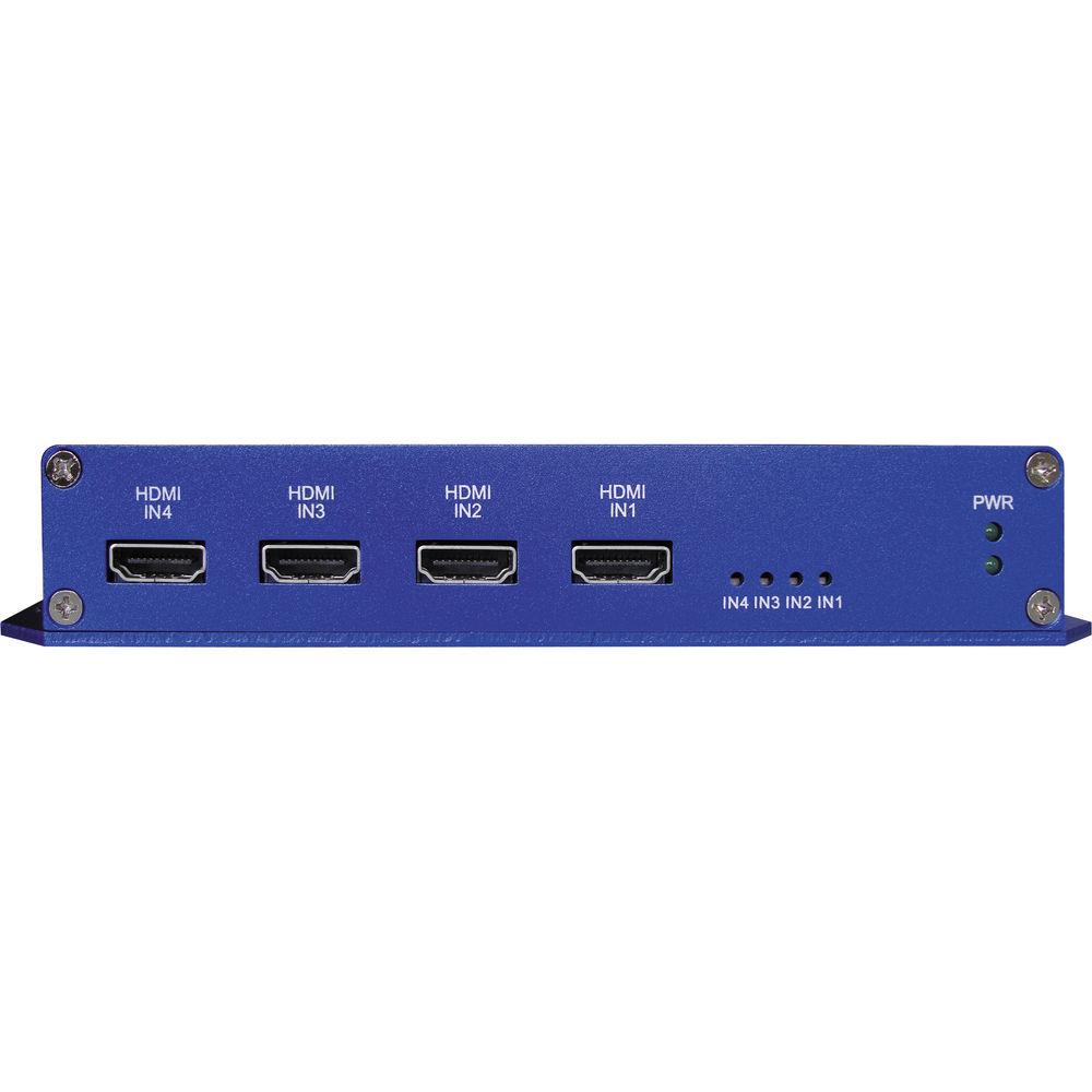 Gra-Vue MIO MVS-4HDMI Mini HDMI Input Multi-Viewer with DVI Output