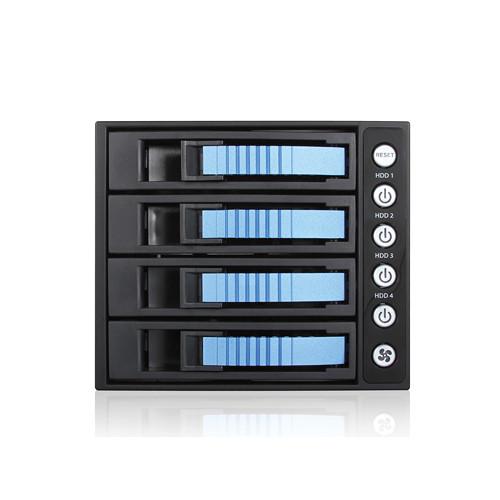 iStarUSA BPU-340SATA 3 x 5.25" to 4 x 3.5" Bay SAS SATA 6.0 Gb s Hot-Swap Cage
