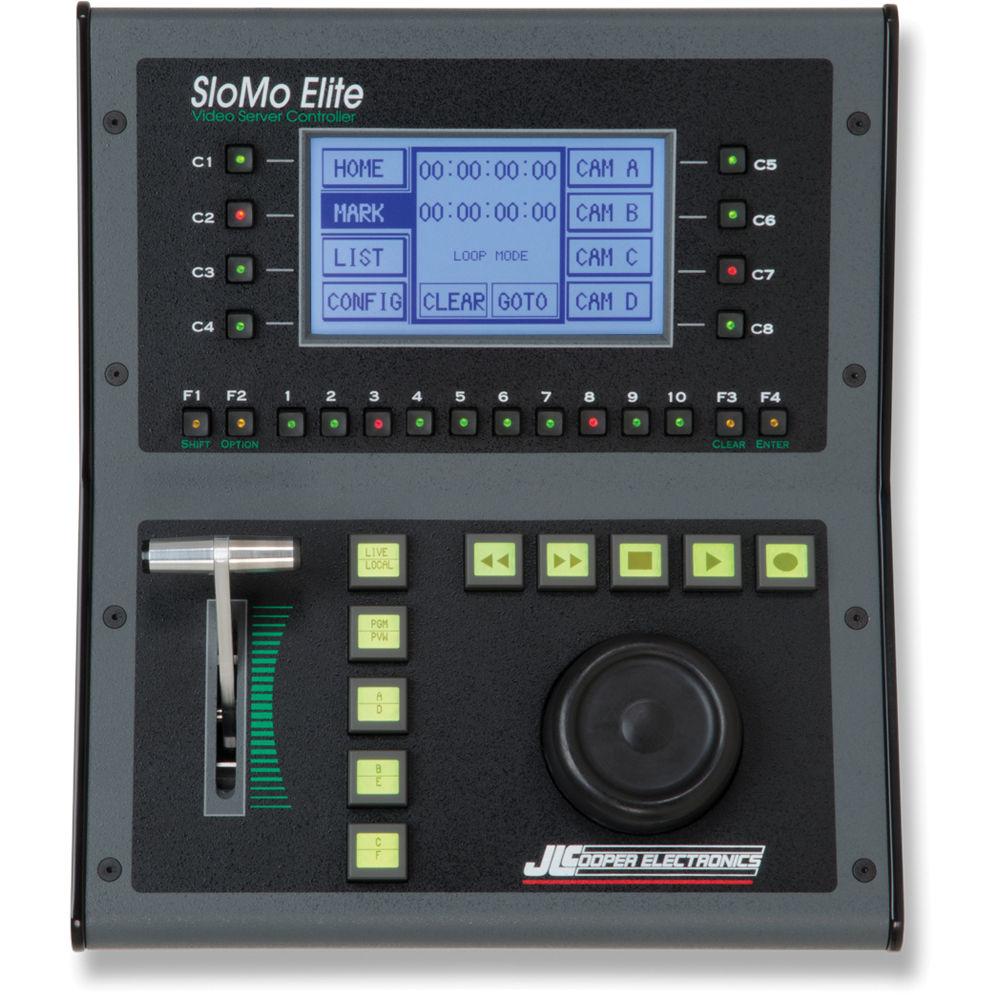 JLCooper SM-J66SN SloMo Elite Video Server Controller with JLCooper Optical Jog Shuttle Mechanism