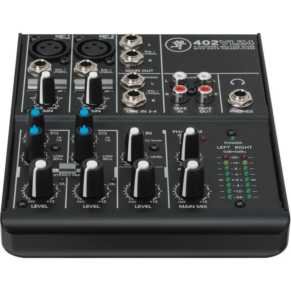 Mackie 402VLZ4 4-Channel Ultra-Compact Mixer