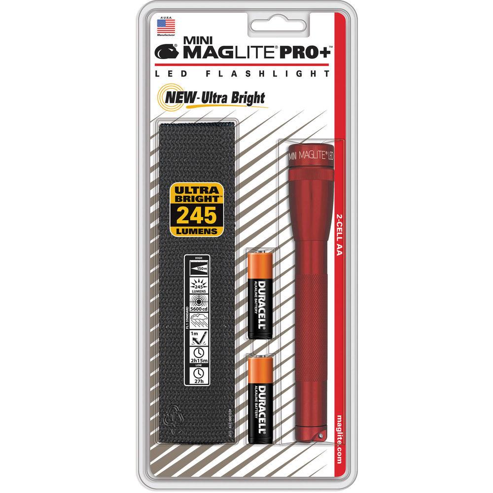 Maglite Mini Maglite Pro 2AA LED Flashlight with Holster