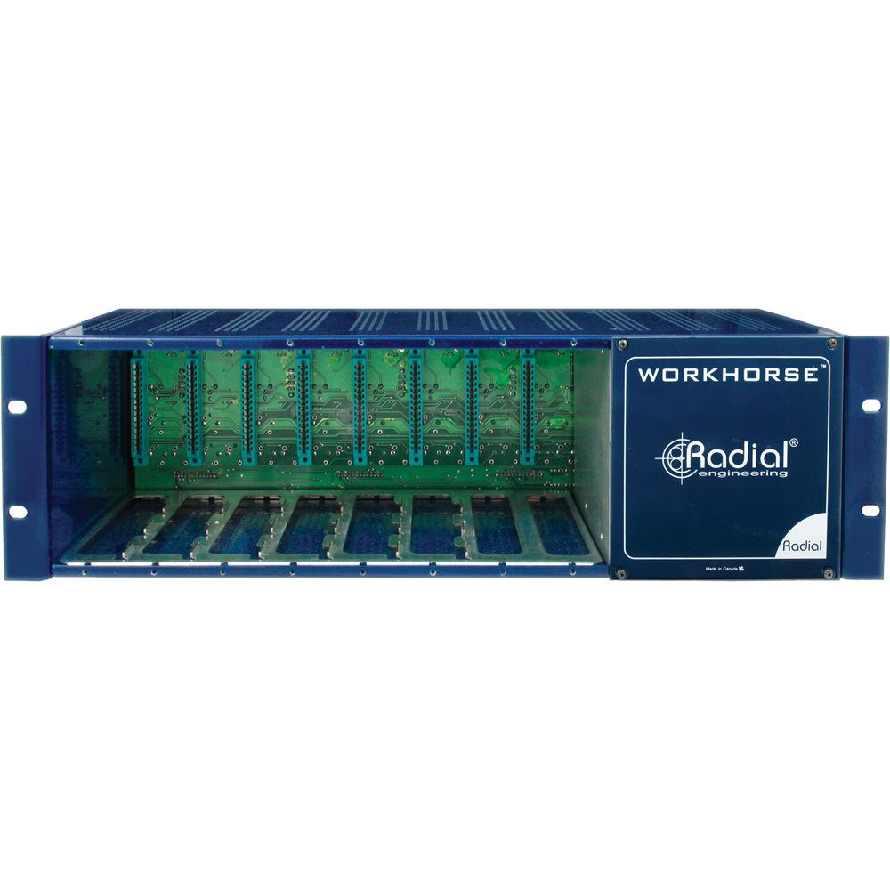 Radial Engineering 500 Series WR-8 Workhorse 8-Slot Power Rack