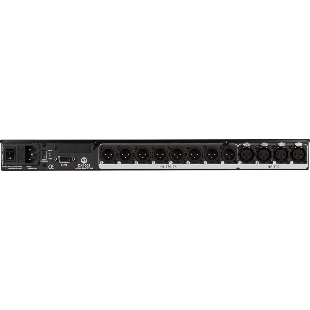 RCF DX 4008 4-Input & 8-Output Digital Audio Processor