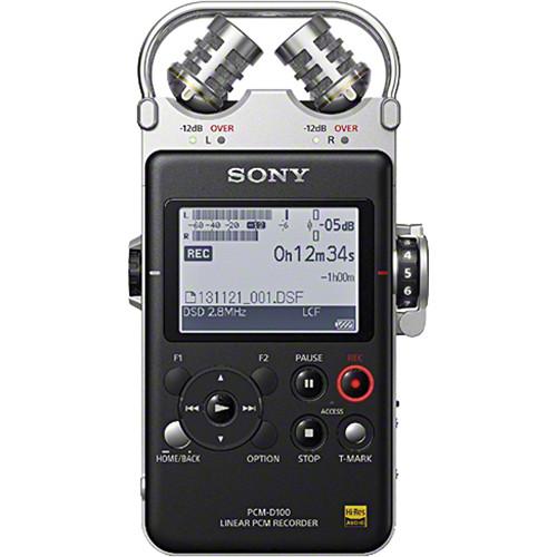 Sony PCM-D100 High Resolution Portable Stereo Recorder