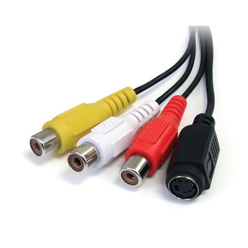StarTech S-Video Composite to USB Video Capture Cable, StarTech, S-Video, Composite, to, USB, Video, Capture, Cable
