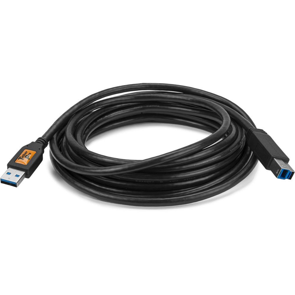 Tether Tools TetherPro SuperSpeed USB 3.0 Male A to Male B Cable