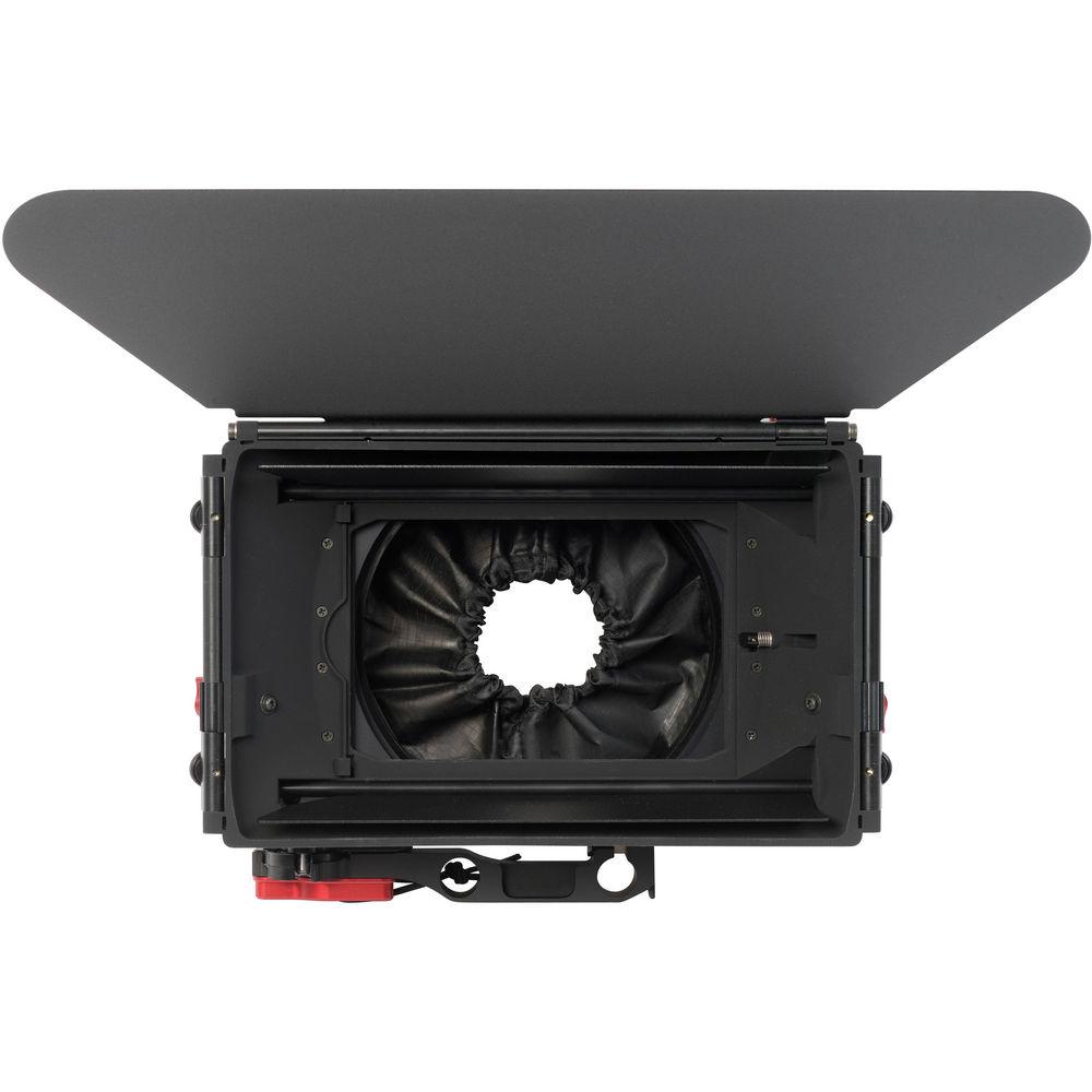 Alphatron 4 x 5.65" Matte Box with Swing Away Kit for 15mm Rods