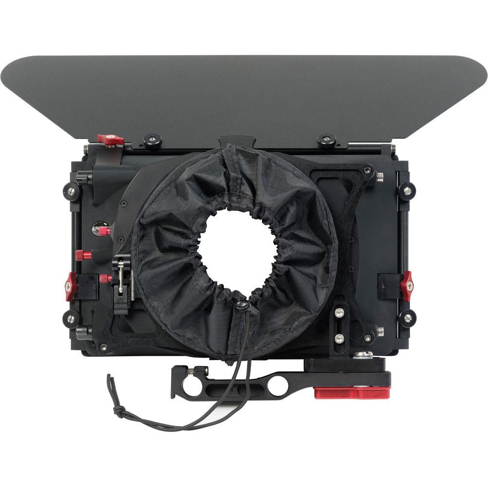 Alphatron 4 x 5.65" Matte Box with Swing Away Kit for 15mm Rods