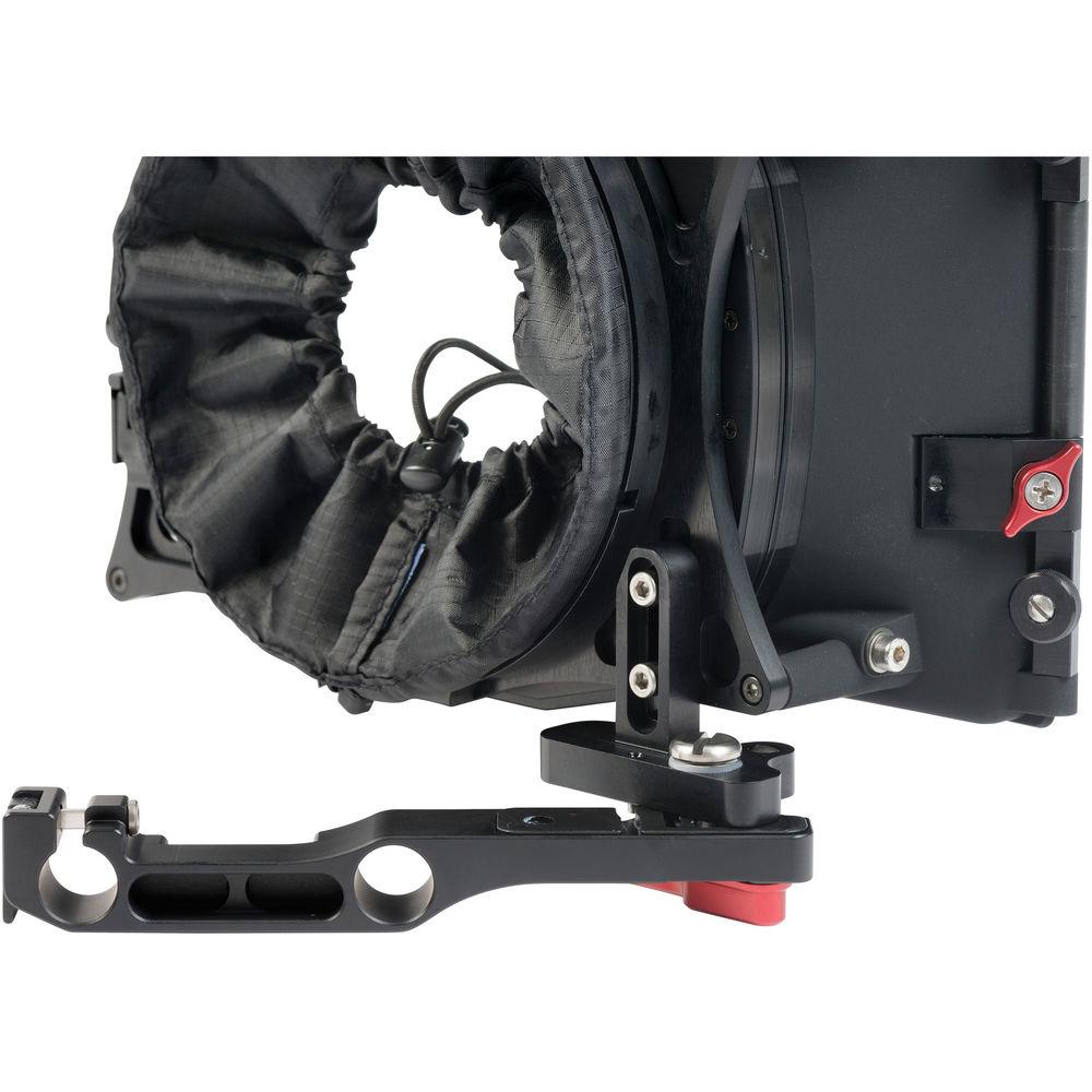 Alphatron 4 x 5.65" Matte Box with Swing Away Kit for 15mm Rods