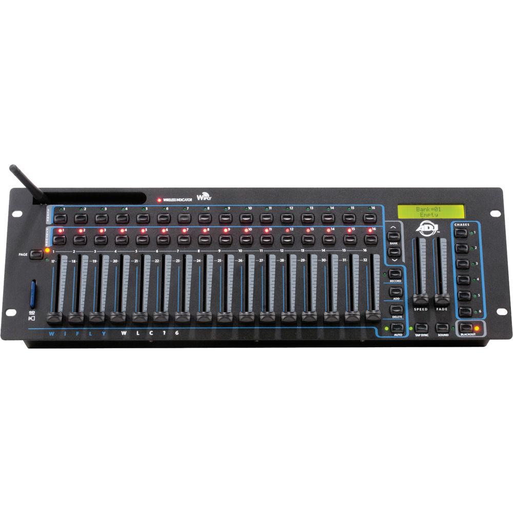 American DJ WiFLY WLC16 512-Channel DMX Controller with Built-In WiFly