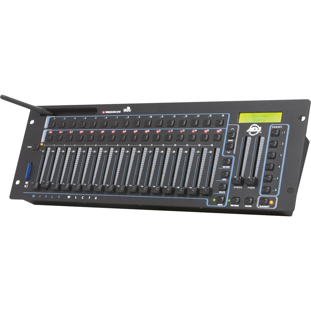 American DJ WiFLY WLC16 512-Channel DMX Controller with Built-In WiFly