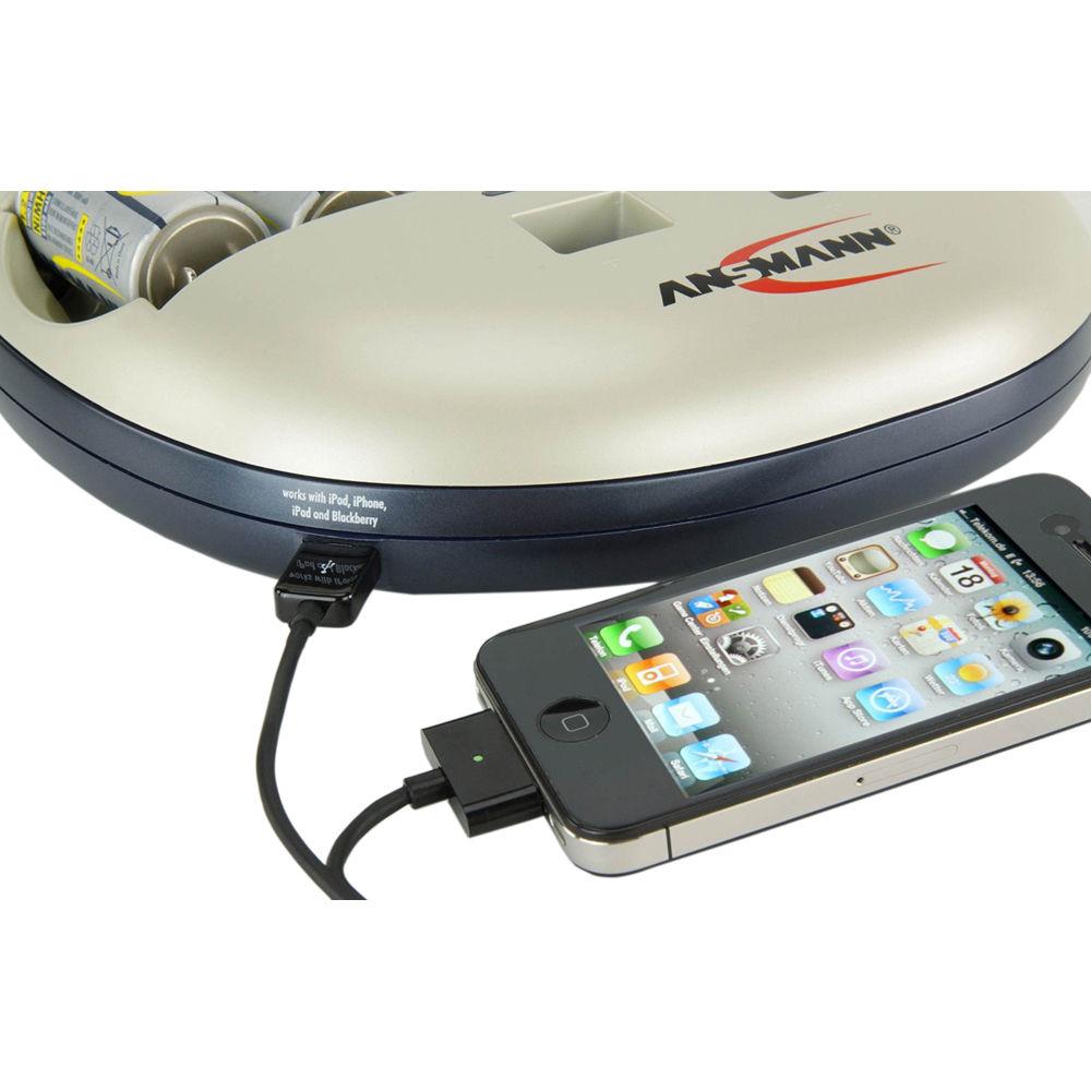 Ansmann ENERGY 16 PLUS Charger for NiMH or NiCd Batteries