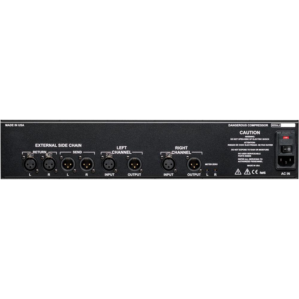 Dangerous Music COMPRESSOR - Dual-Channel VCA Compressor With Smart Dynamics