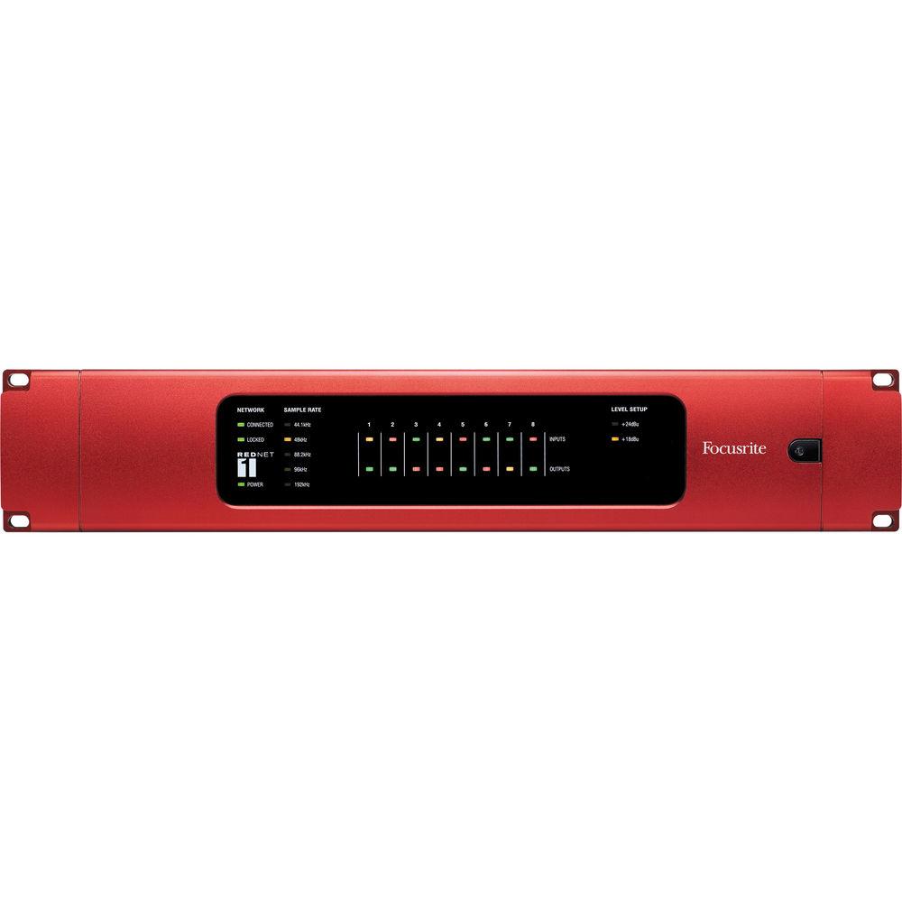 Focusrite RedNet 1 - Dante Equipped 8-Channel Audio Interface