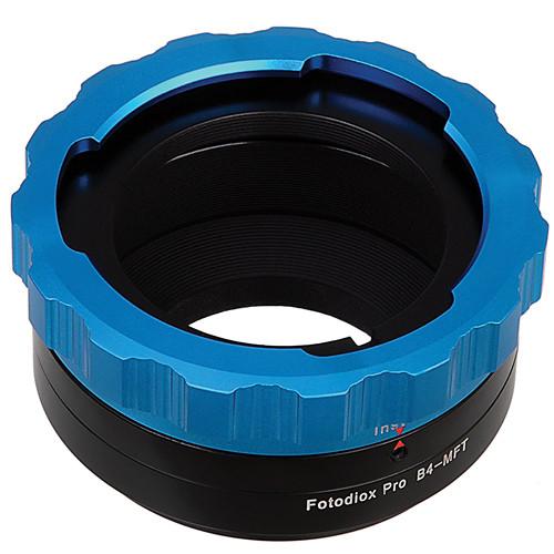 FotodioX Adapter for 2 3" B4 Lens to Micro Four Thirds Camera