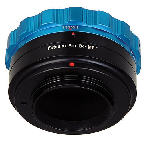 FotodioX Adapter for 2 3" B4 Lens to Micro Four Thirds Camera