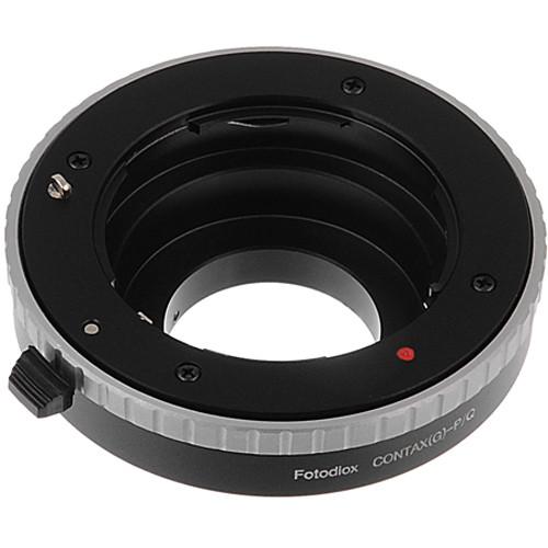 FotodioX Adapter for Contax G Lenses to Pentax Q Mount Mirrorless Cameras
