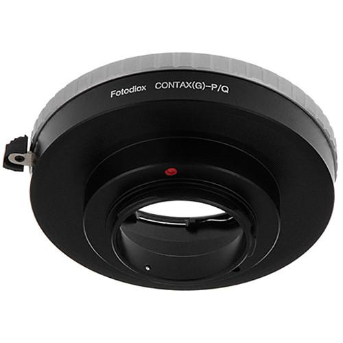 FotodioX Adapter for Contax G Lenses to Pentax Q Mount Mirrorless Cameras