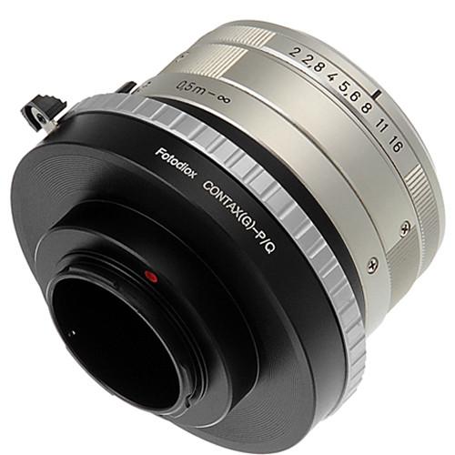 FotodioX Adapter for Contax G Lenses to Pentax Q Mount Mirrorless Cameras