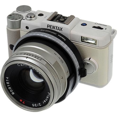 FotodioX Adapter for Contax G Lenses to Pentax Q Mount Mirrorless Cameras