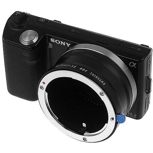 FotodioX Adapter for Fujica X Lens to Sony NEX Mount Camera