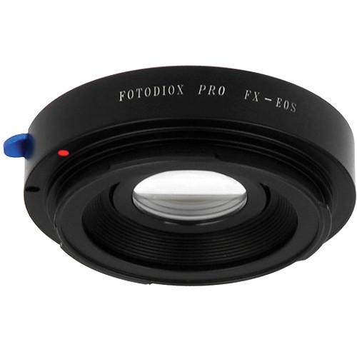 FotodioX Pro Lens Mount Adapter for Fujica X Lens to Canon EF-Mount Camera
